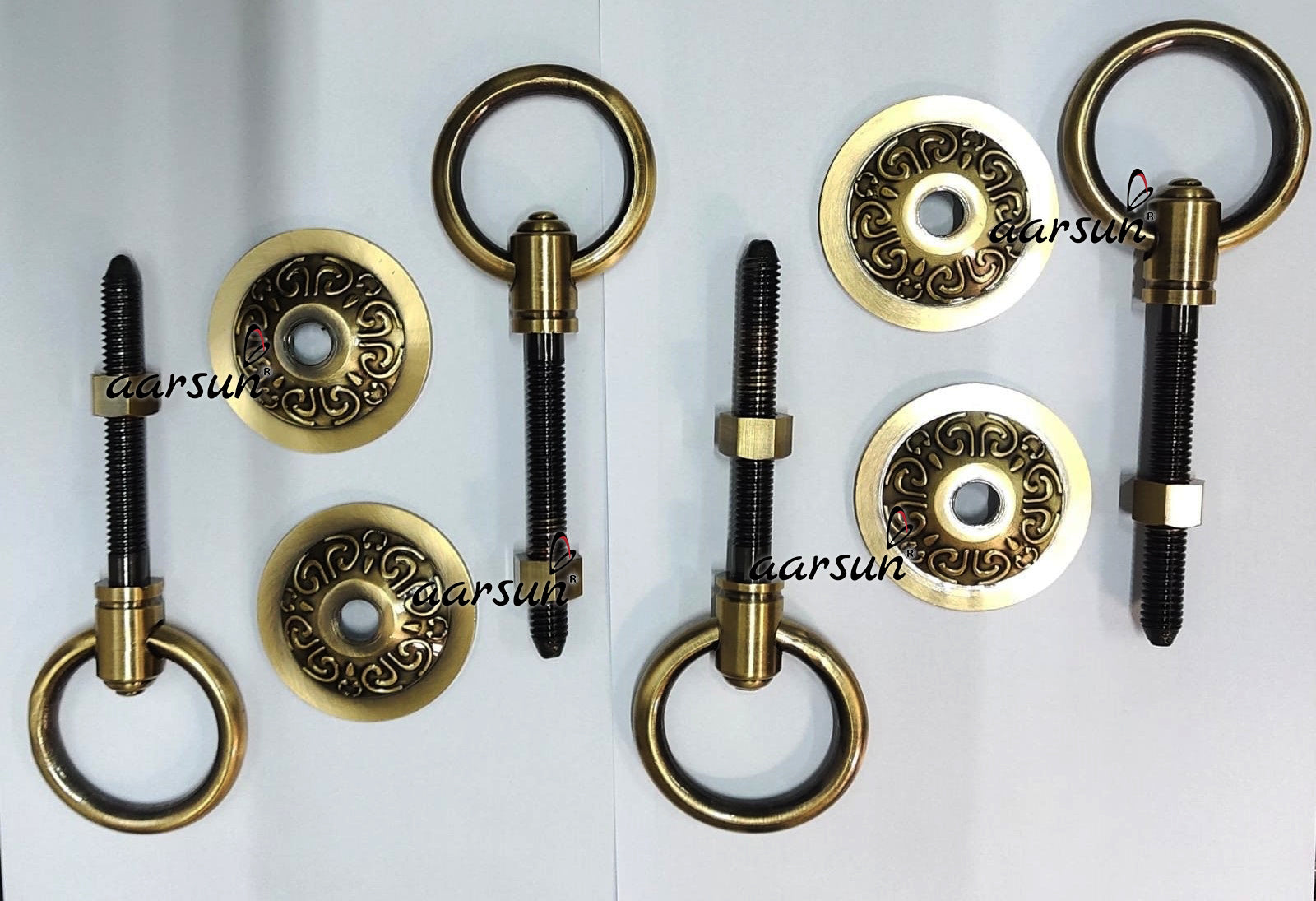 Brass Jhula Chain Ring Hooks
