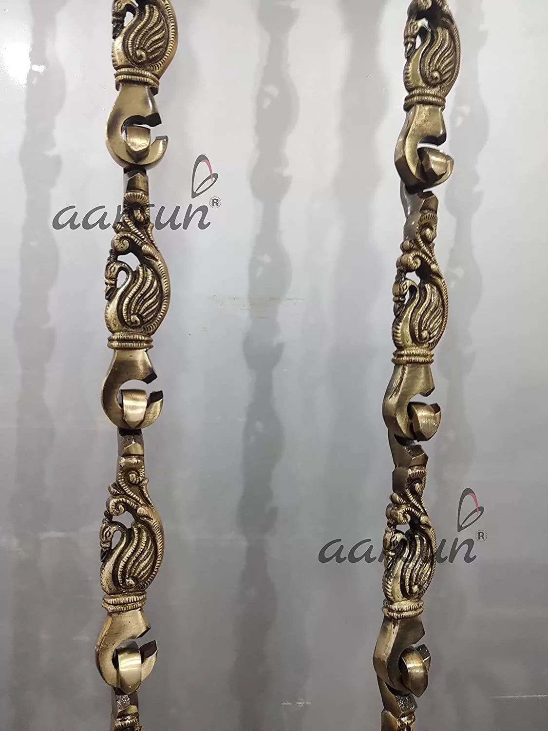 Most Decorative Peacock Design Brass Chain JCHAIN-0012