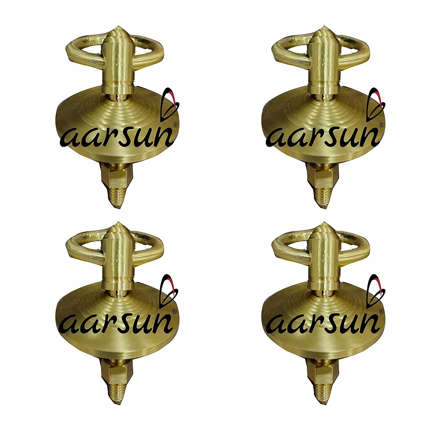 Brass Chain Swing Ring Hook (Set of 4) JCHAIN-007