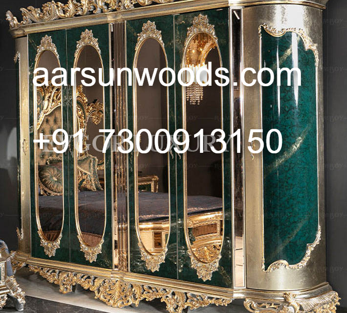 Majesty in Mahogany Premium Wooden Almirah 2025