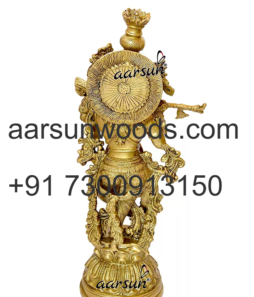 Traditional Radha Krishna Brass Sculpture  Symbol of Love  2025