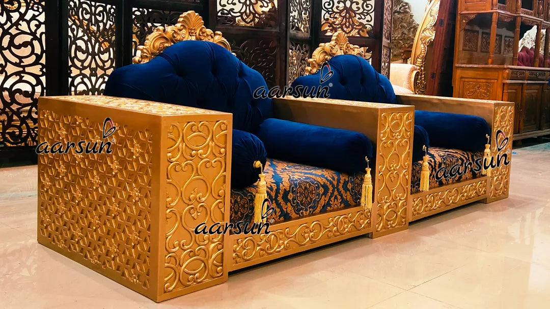 2 Seater Stylish Sofa Set Sitting Room Baithak