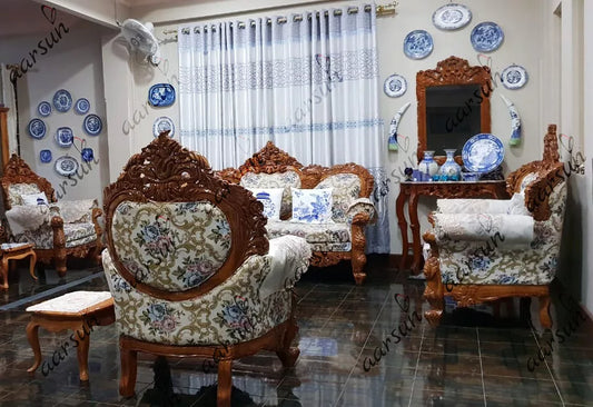 7 Seater Sofa Set with Center Table YT-49