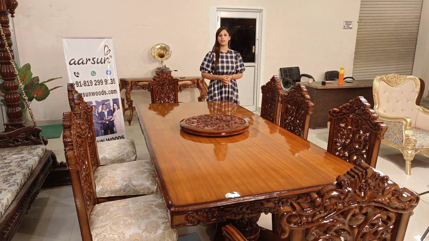 8 Seater Dining Table Set