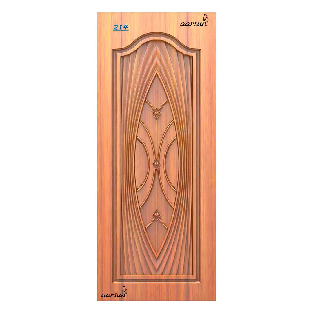 Abstract Wooden Door Design