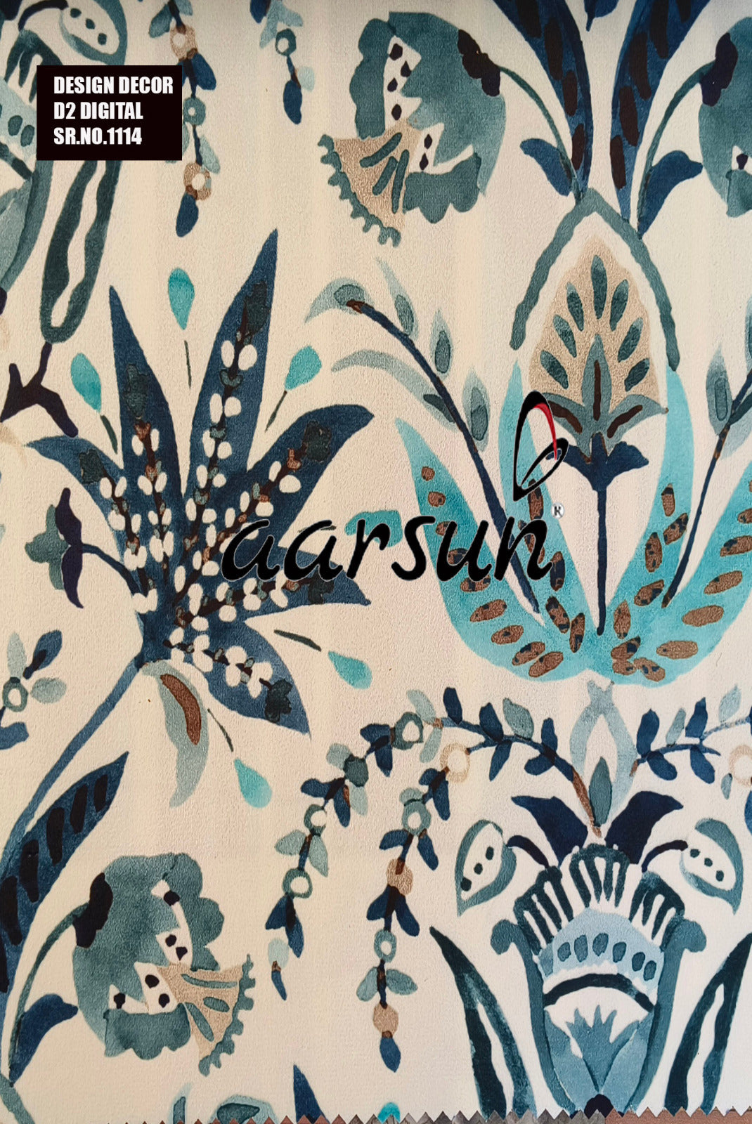 Vibrant Floral Upholstery Fabric for Furniture