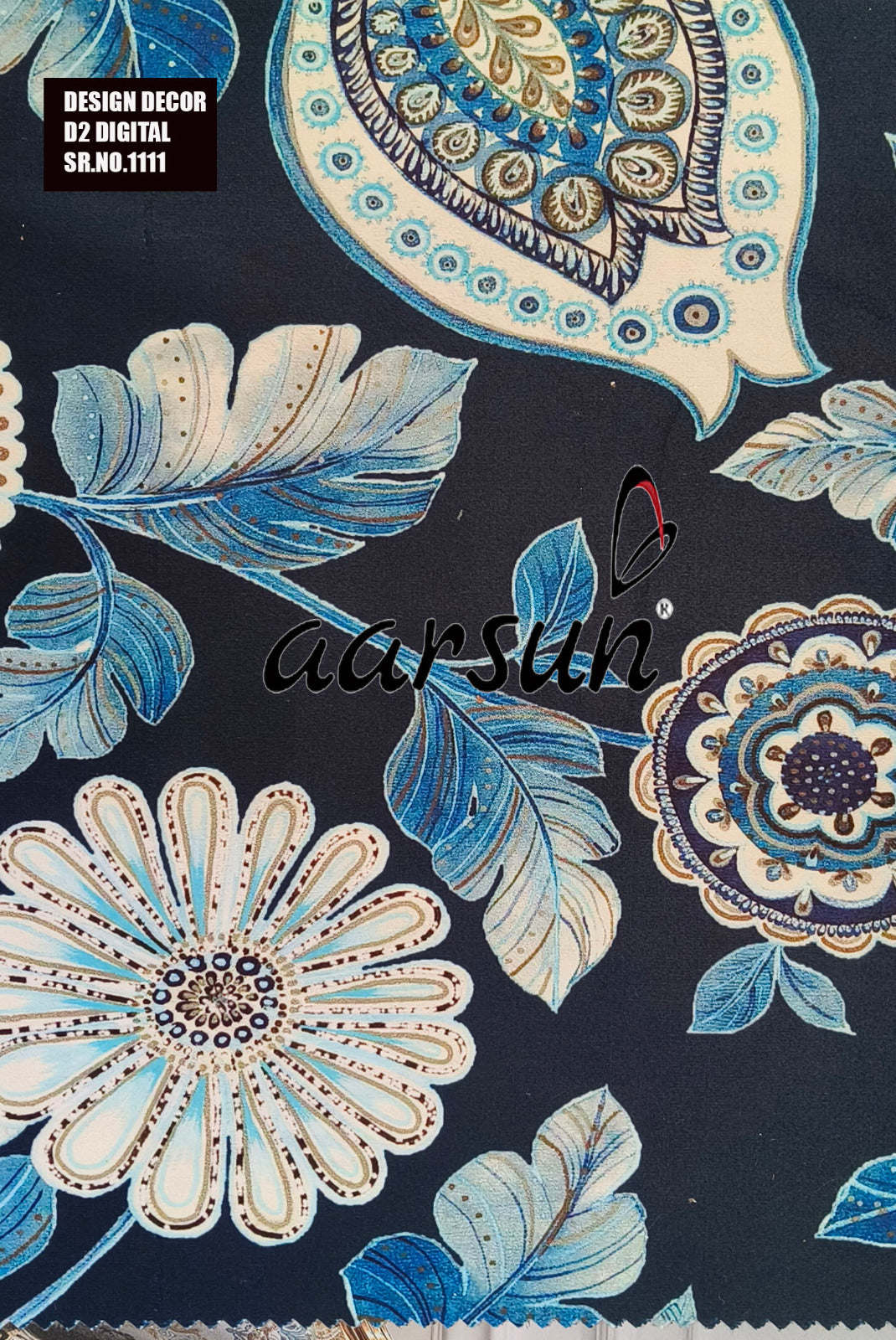 Vibrant Floral Pattern Upholstery Fabric for Furniture