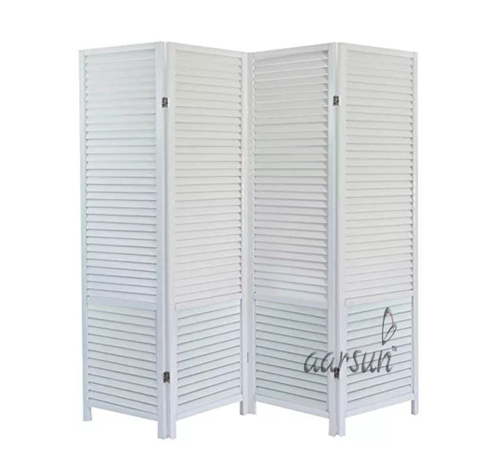 White Room Divider Privacy Screen