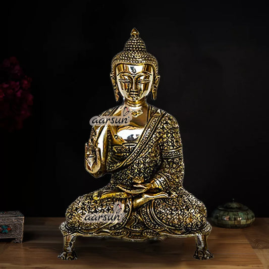 Brass Buddha Statue for Home Decor BST-002