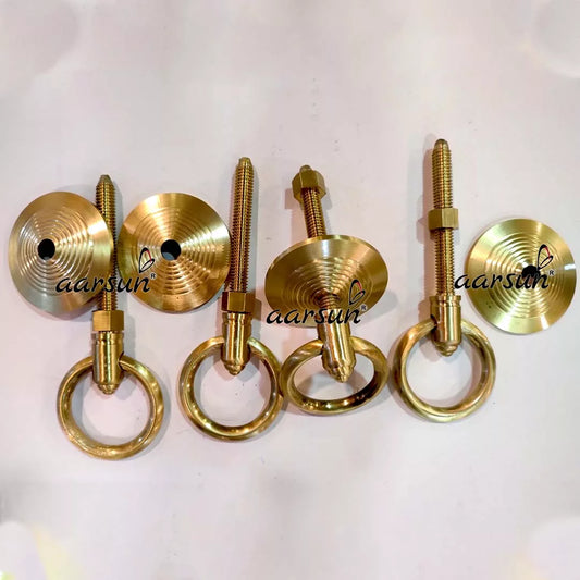 Brass Chain Swing Ring Hook (Set of 4) JCHAIN-007