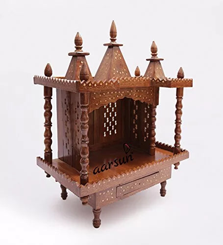 Brass Work Temple for Home MNDR-0174