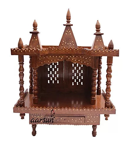 Brass Work Temple for Home MNDR-0174