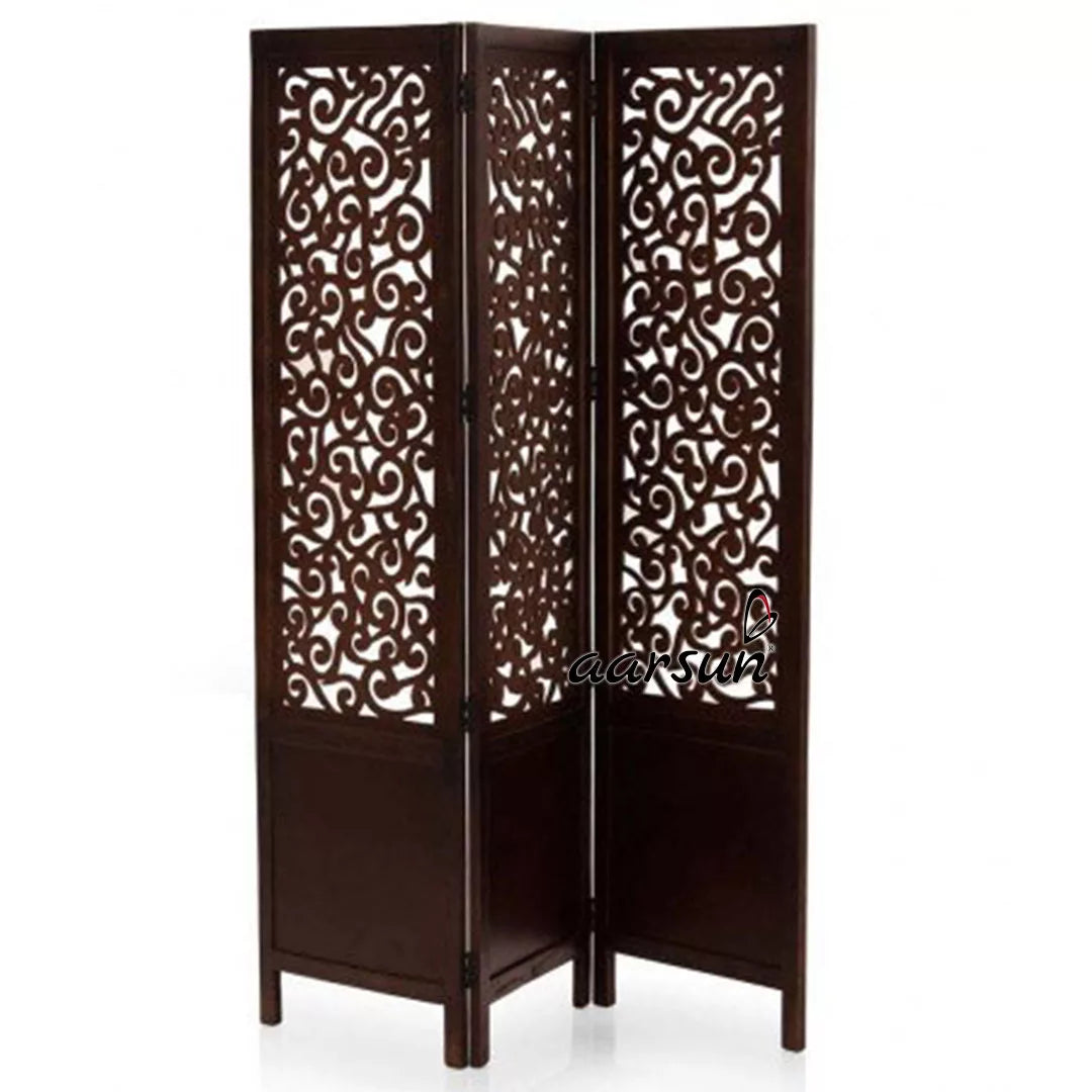 3 Panel Wooden Partition RD-003