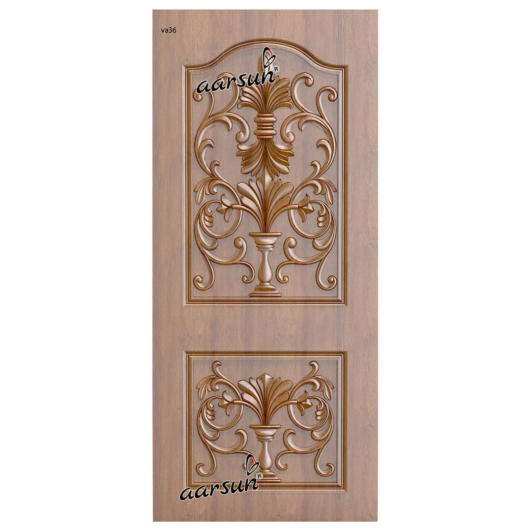 खूबसूरत सॉलिड वुड डोर AW-36 (Khubsurat Solid Wood Door AW-36)