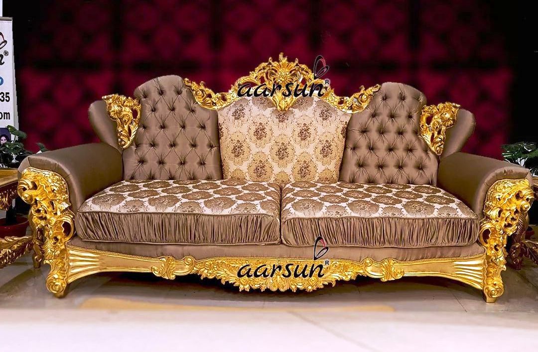 डिजाइनर महाराजा सोफा सेट - आर्सुन (Designer Maharaja Sofa Set - Aarsun)