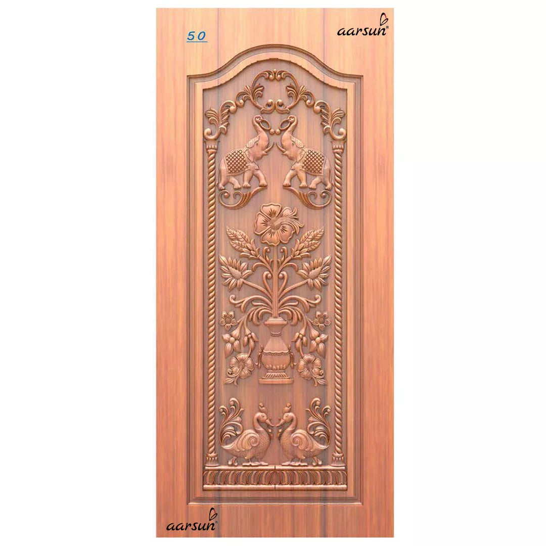 2025 New Year Gift: Hathipati Flowery Door Design - 50!