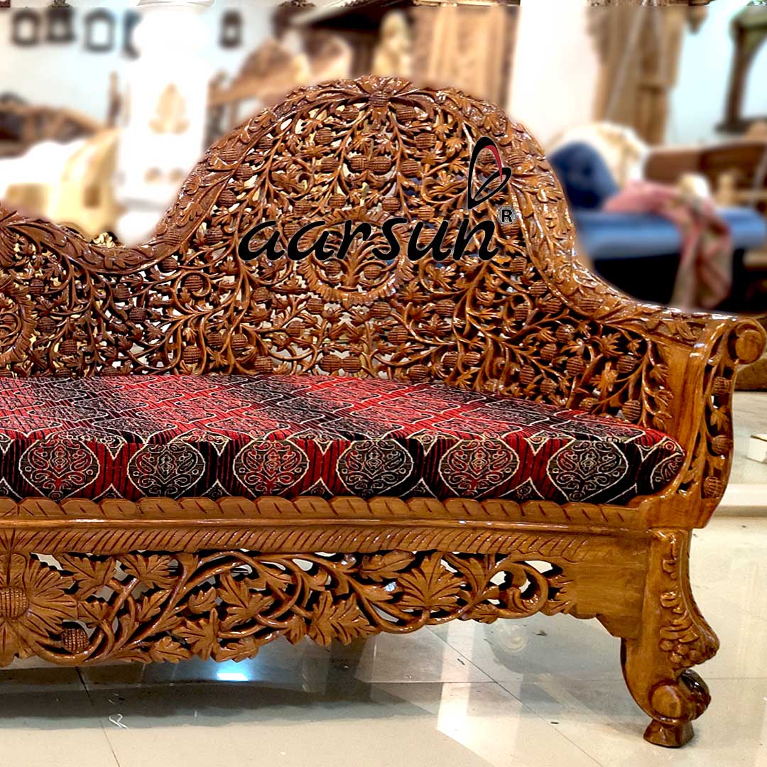 Fully Carved Classic Sofa Design YT-225