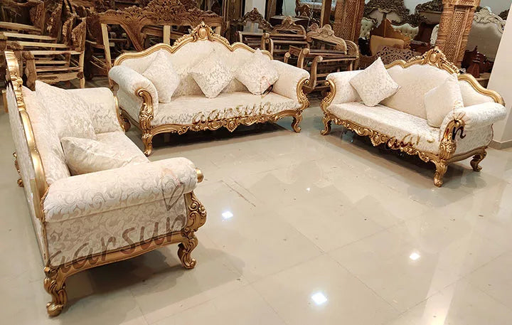 Fully Carved Couch Royal Sofa Set YT-146