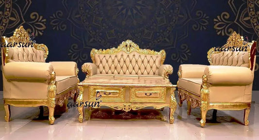 ஆர்ஷன் பிராண்ட் தரமான  லெதர் சோபா செட் (Aarsun Brand தரமான Leather Sofa Set)