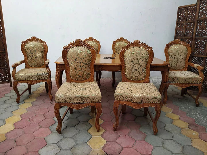 Vintage Style Wooden Dining Set