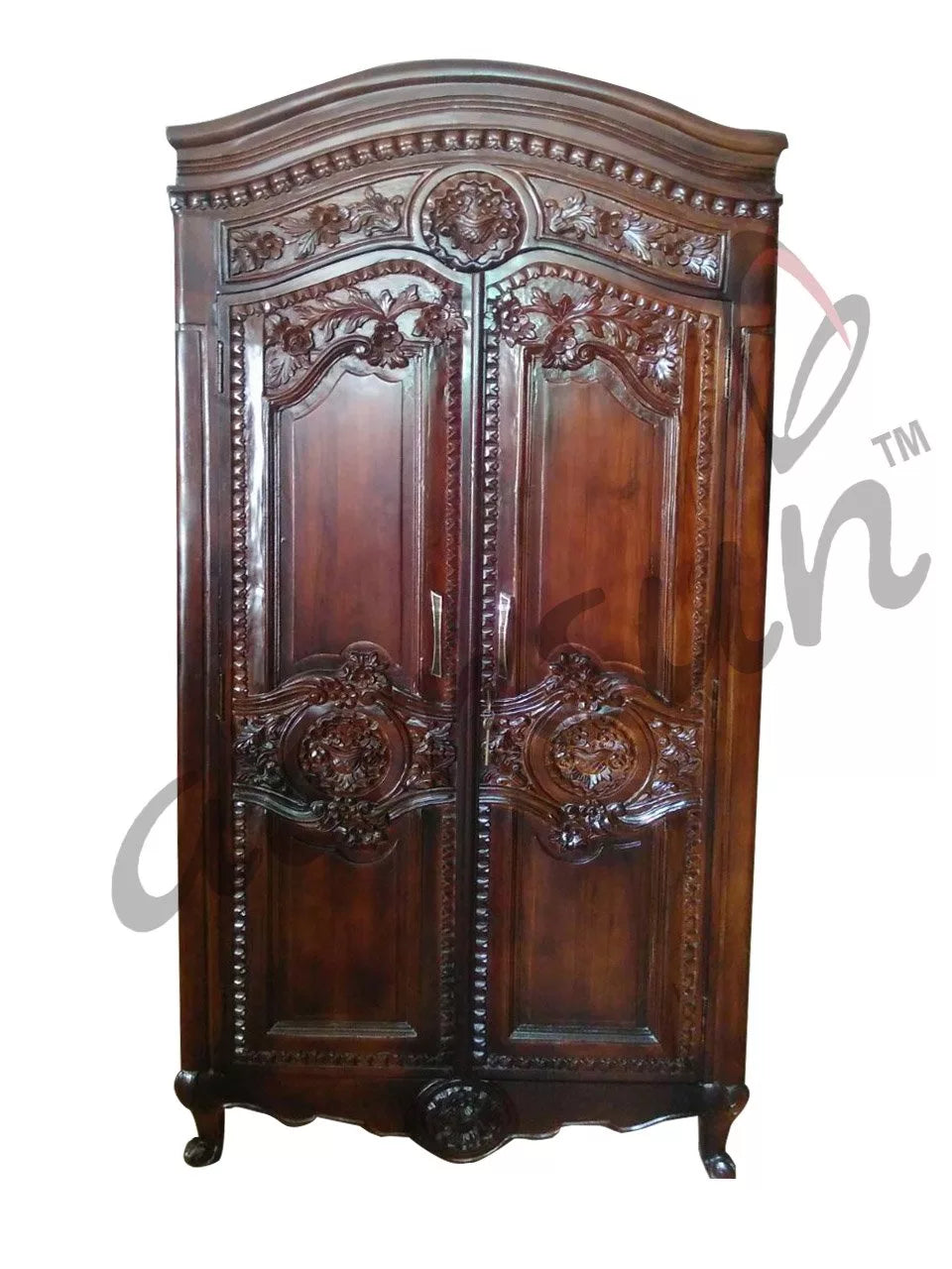 Handmade Wooden Wardrobe / Almirah ALM-0008