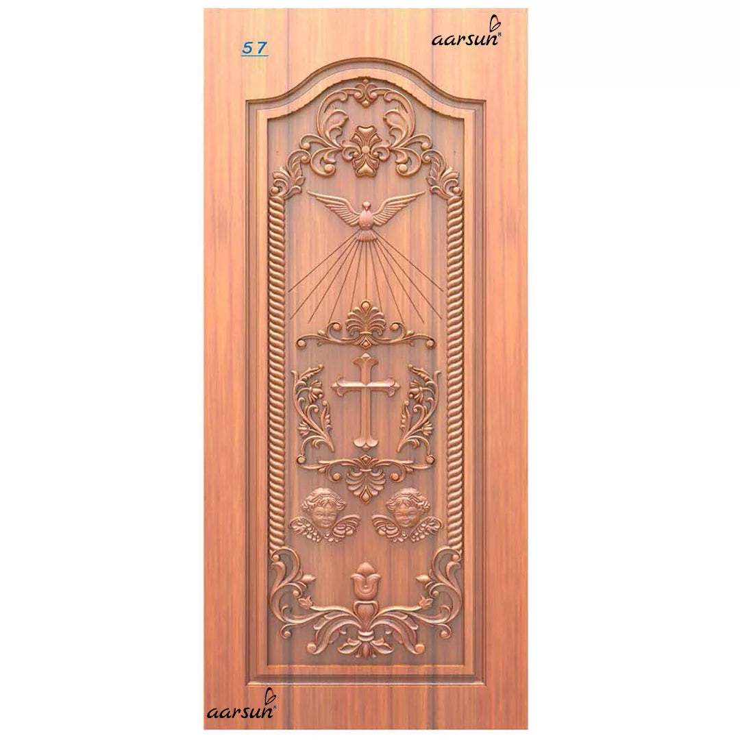 पवित्र क्रॉस और कबूतर डोर डिज़ाइन - 57 (Pavitra Cross aur Kabutar Dor Design - 57)