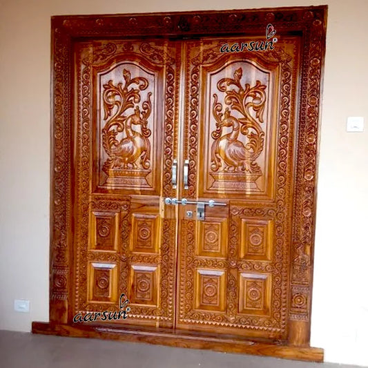 Aarsun Interior Wood Double Doors 2025