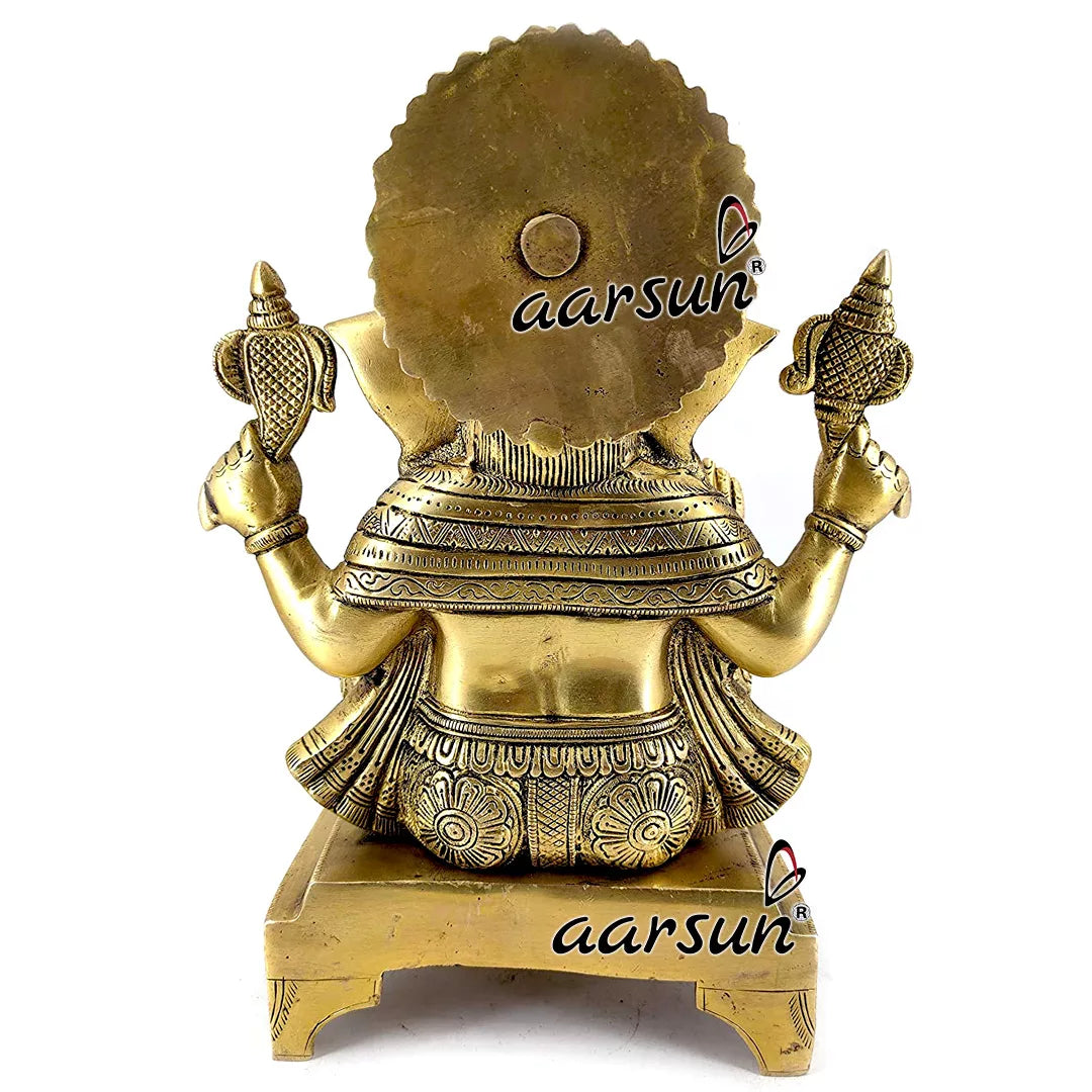 Lord Ganesha Brass Statue GS-008