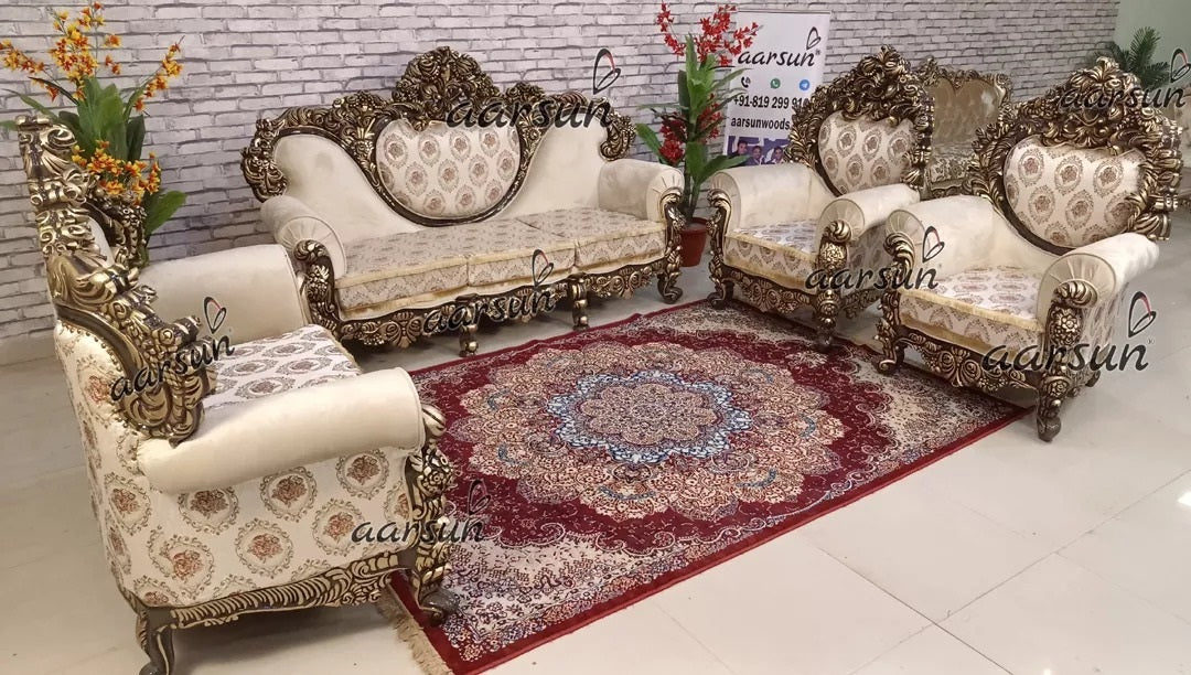 Royal Sofa Set Design for Stylish Homes