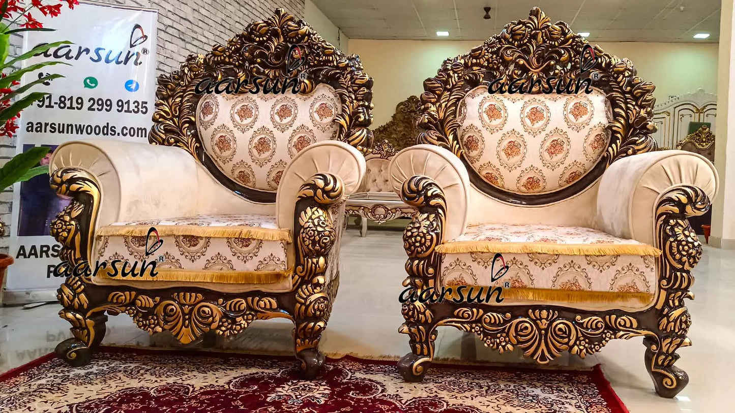 Royal Sofa Set Design for Stylish Homes