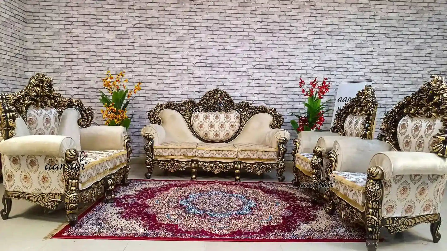 Royal Sofa Set Design for Stylish Homes