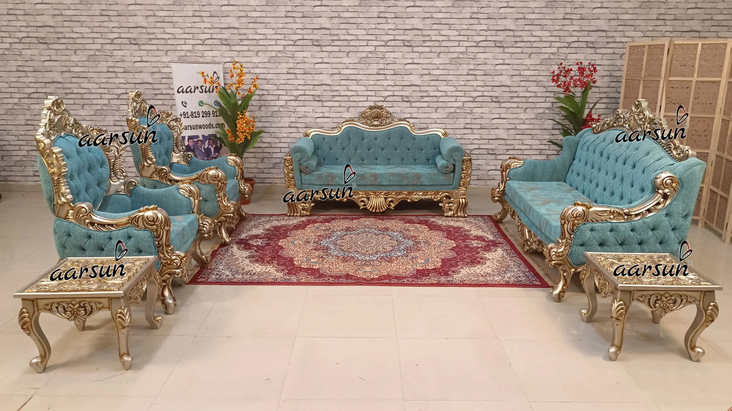 रॉयल 8 सीटर सोफा सेट - आर्सुन (Royal 8 seater Sofa Set - Aarsun)