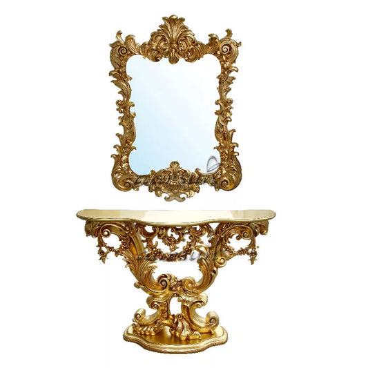 Versatile Stylish Dressing Table with Mirror Frame