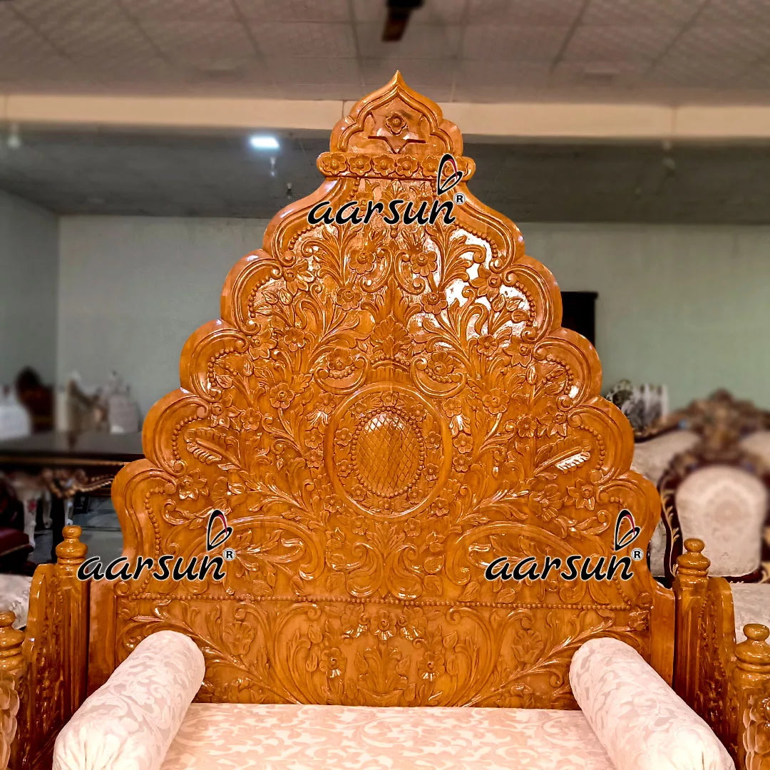 Authentic Teak Wood Guruji Chair