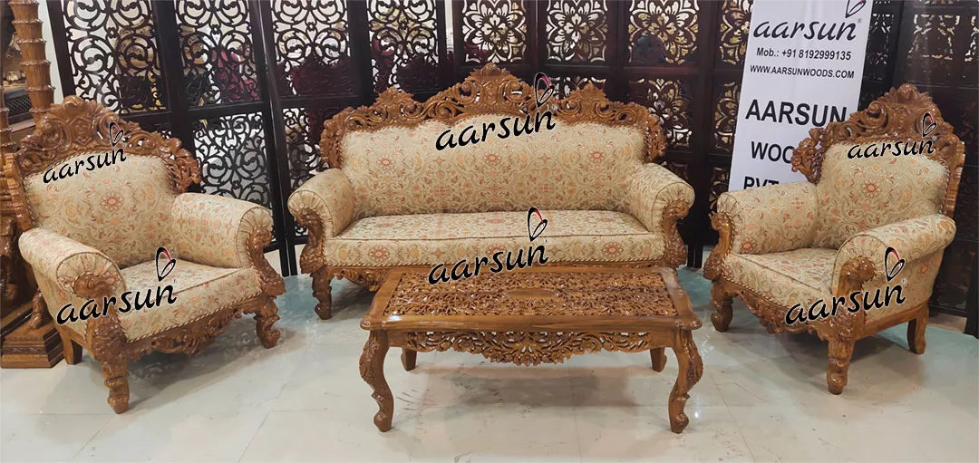 Wooden Classic Sofa Set YT-378