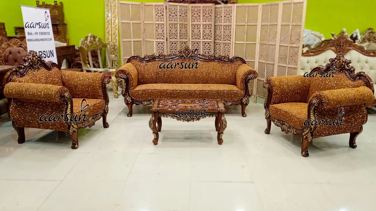 Triple Shaded Sofa Set 3+1+1 SF-0045