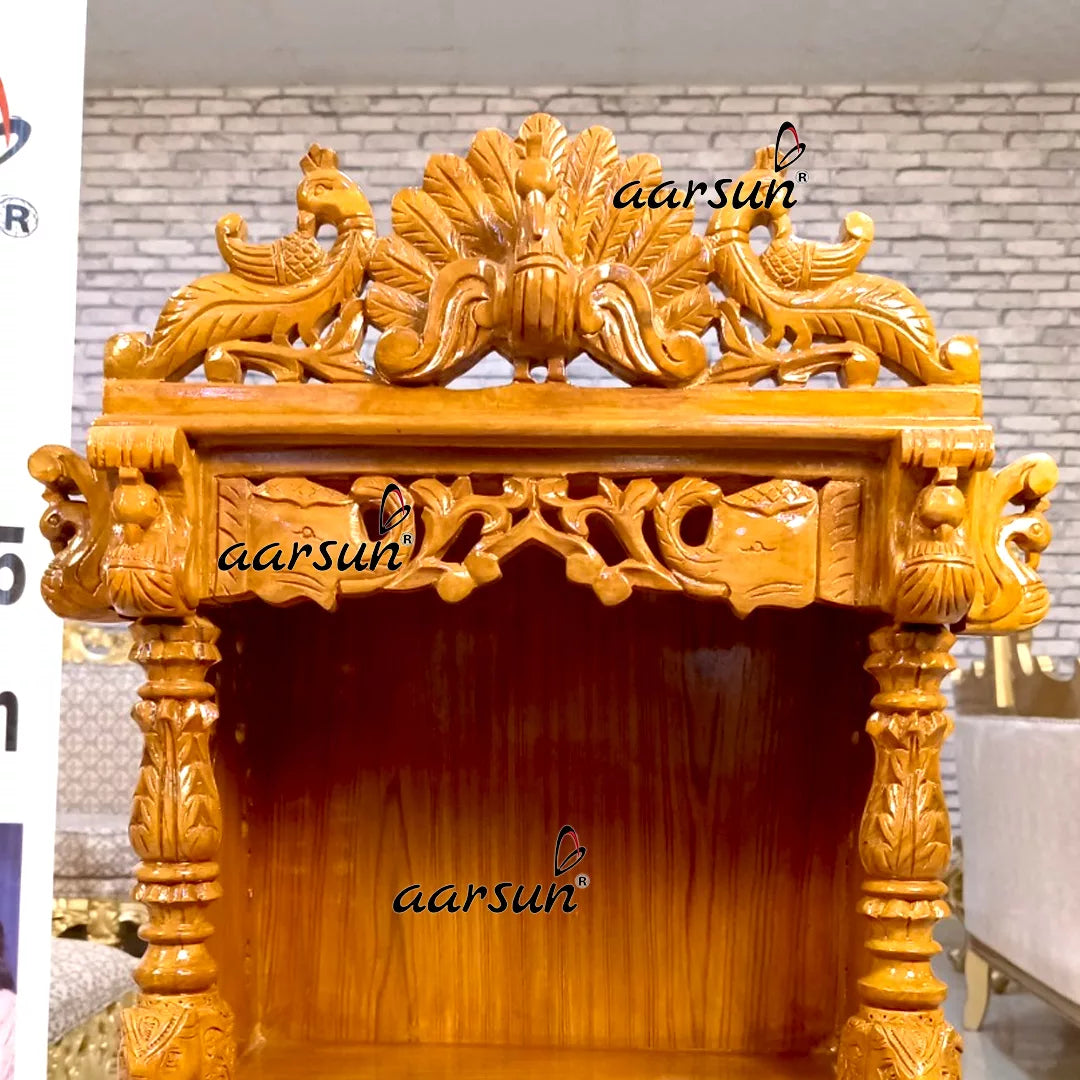 Top Design Small Home Temple Teak Wood 778