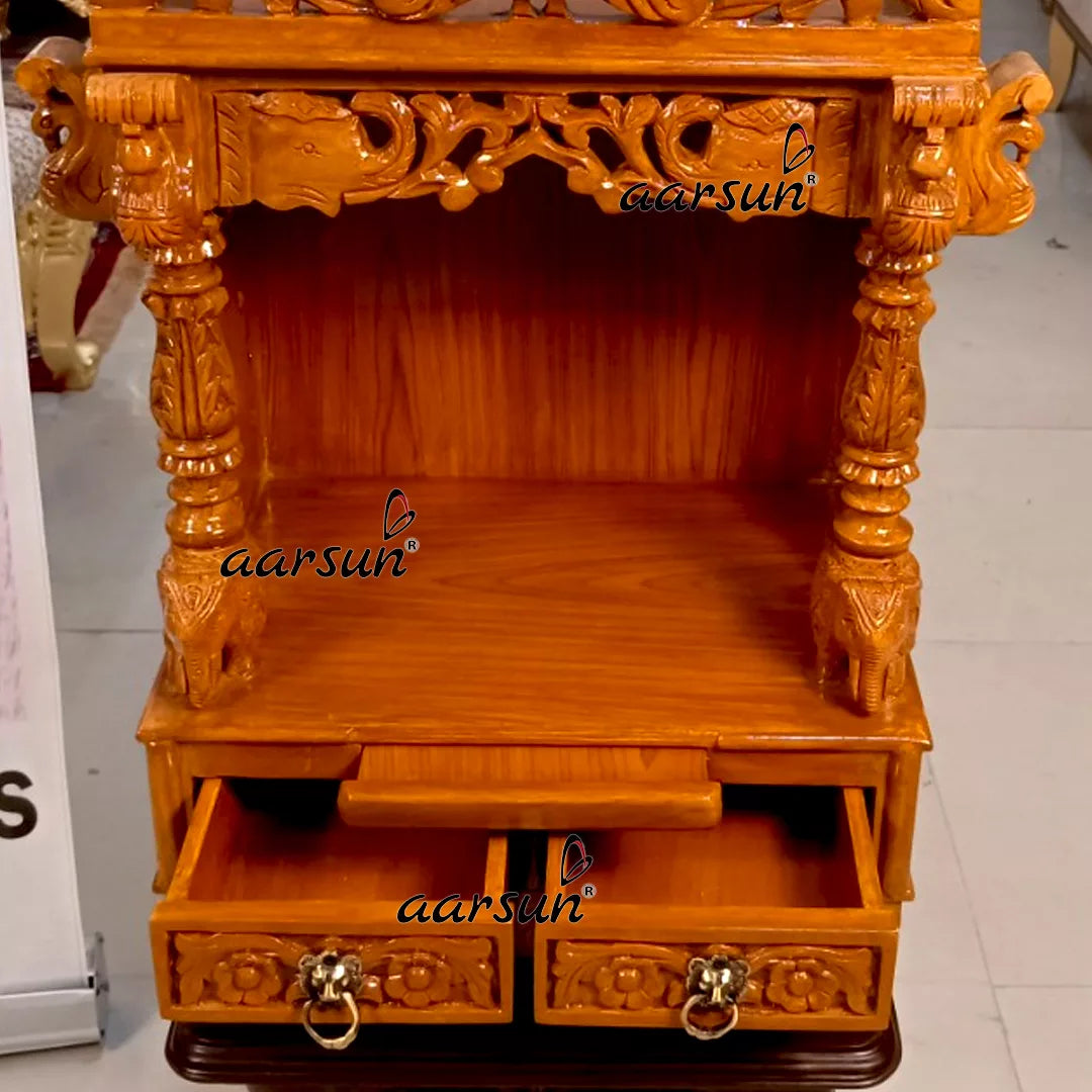 Top Design Small Home Temple Teak Wood 778