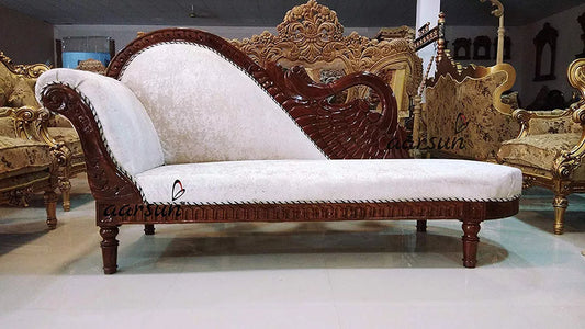 Unique Handmade Wooden Chaise Lounge