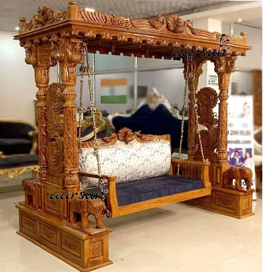 Bangai Zula Jhula Design Teak wood