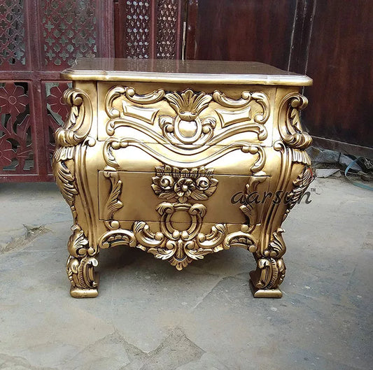 Vintage Maharaja Royal Wooden Bed Design