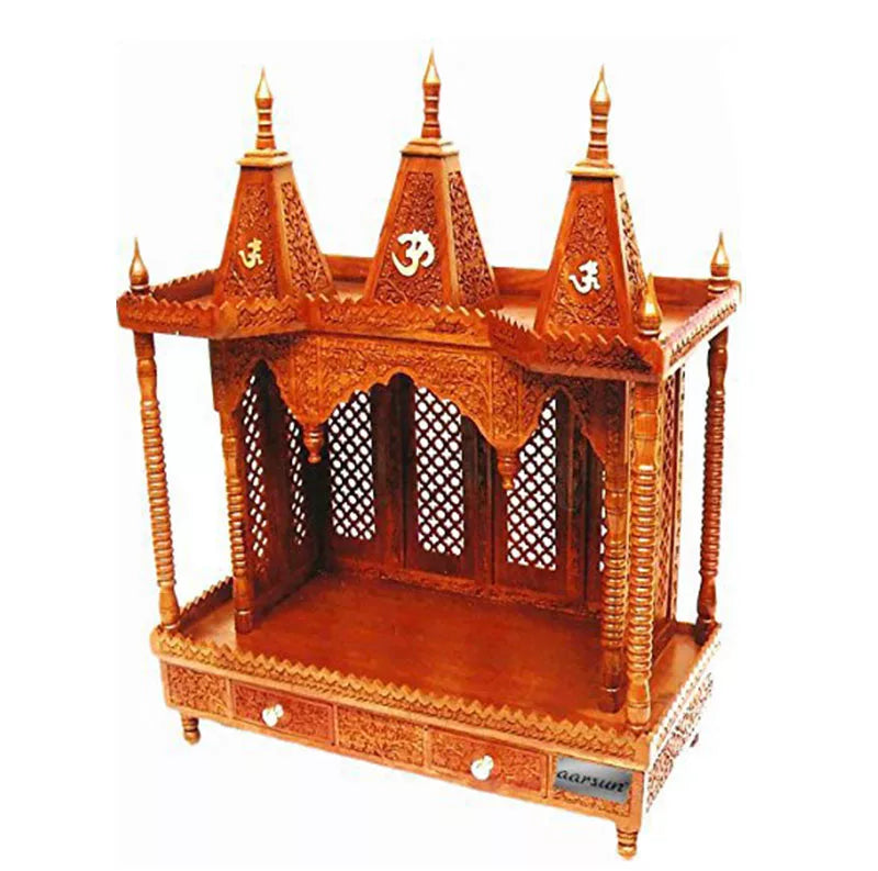 Wooden Home Temple Folding Unit 076