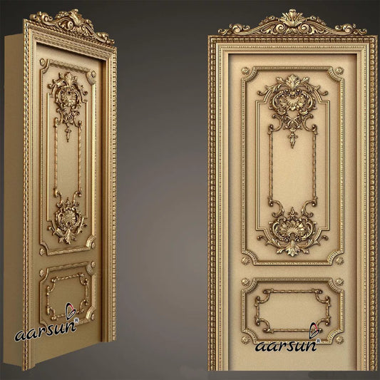 2025 New Year Gift: Classic Carved Door - Perfect for Everyone!