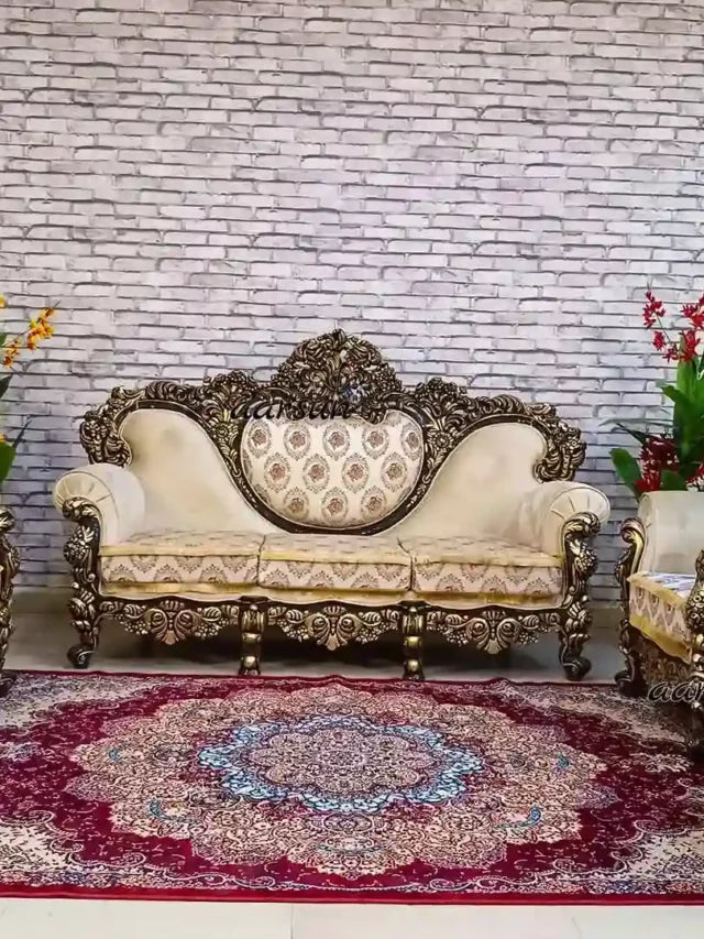 Royal Sofa Set Design for Stylish Homes