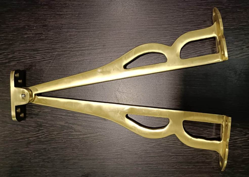 Brass Hinges Double for Reversible Seat