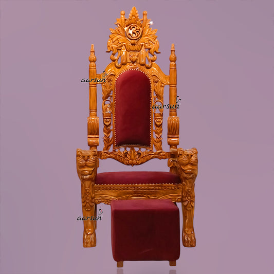 Guruji Teak Chair (Handcrafted in 2025)