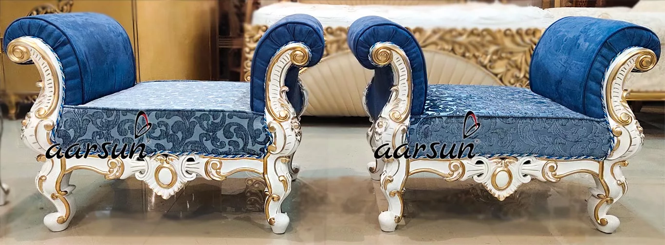 7 Seater wcostream  Designer Sofa Set in White Finish 2025