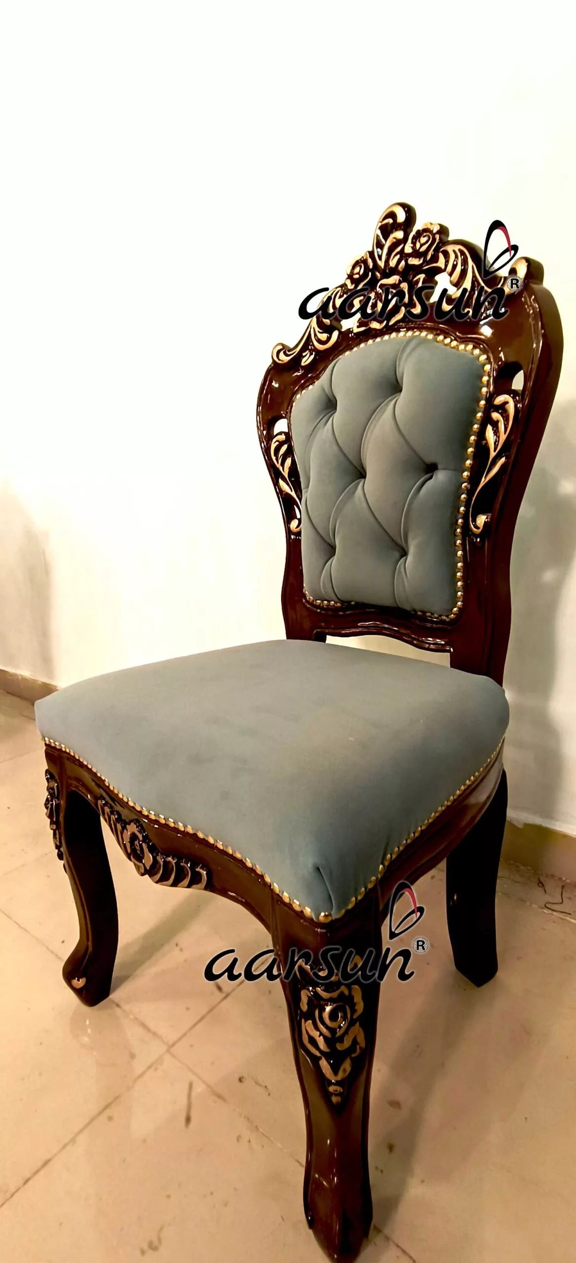 8 Seater Royal Dining Set in Solid Wood