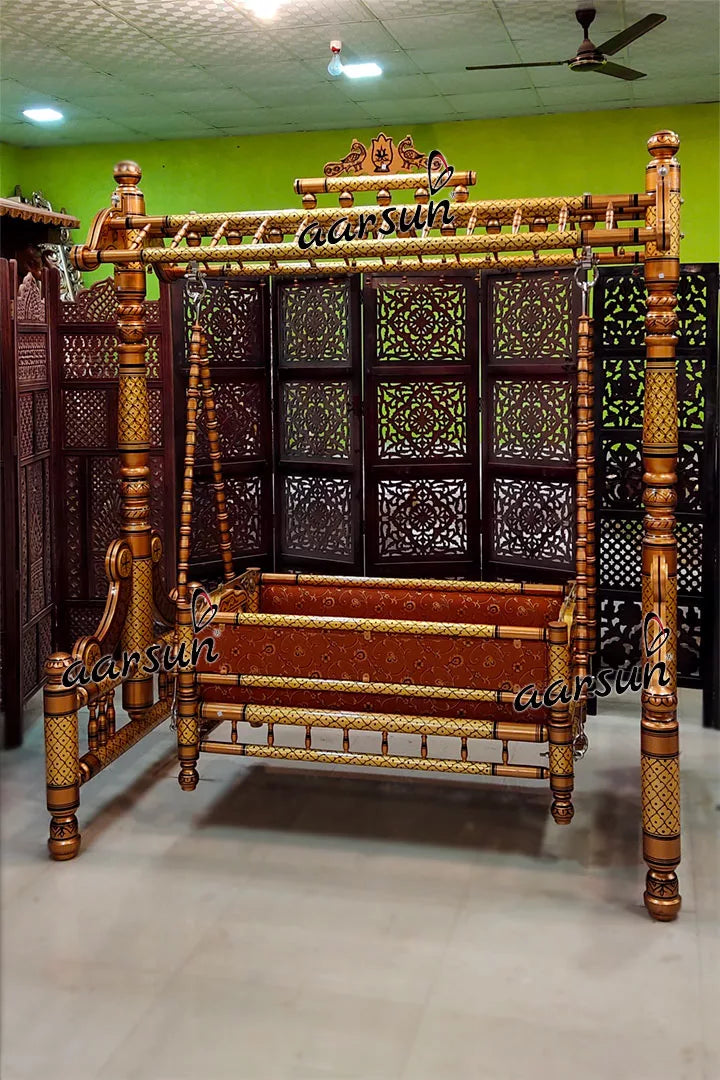 2 in 1 Indoor Jhula Swing & Palna Cradle