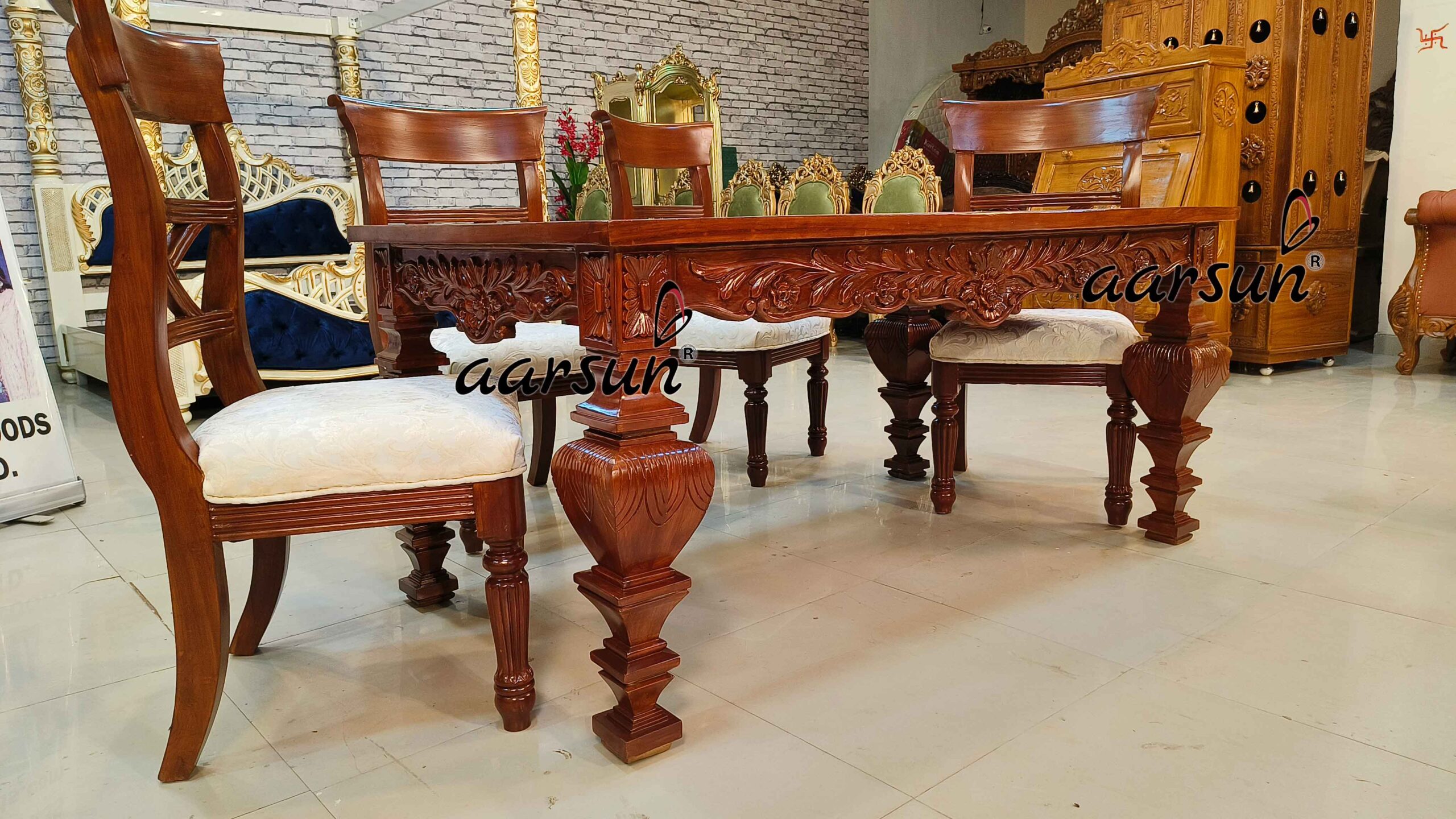 Mid-Century 6 Seater speedyshort.com Dining Set 2025